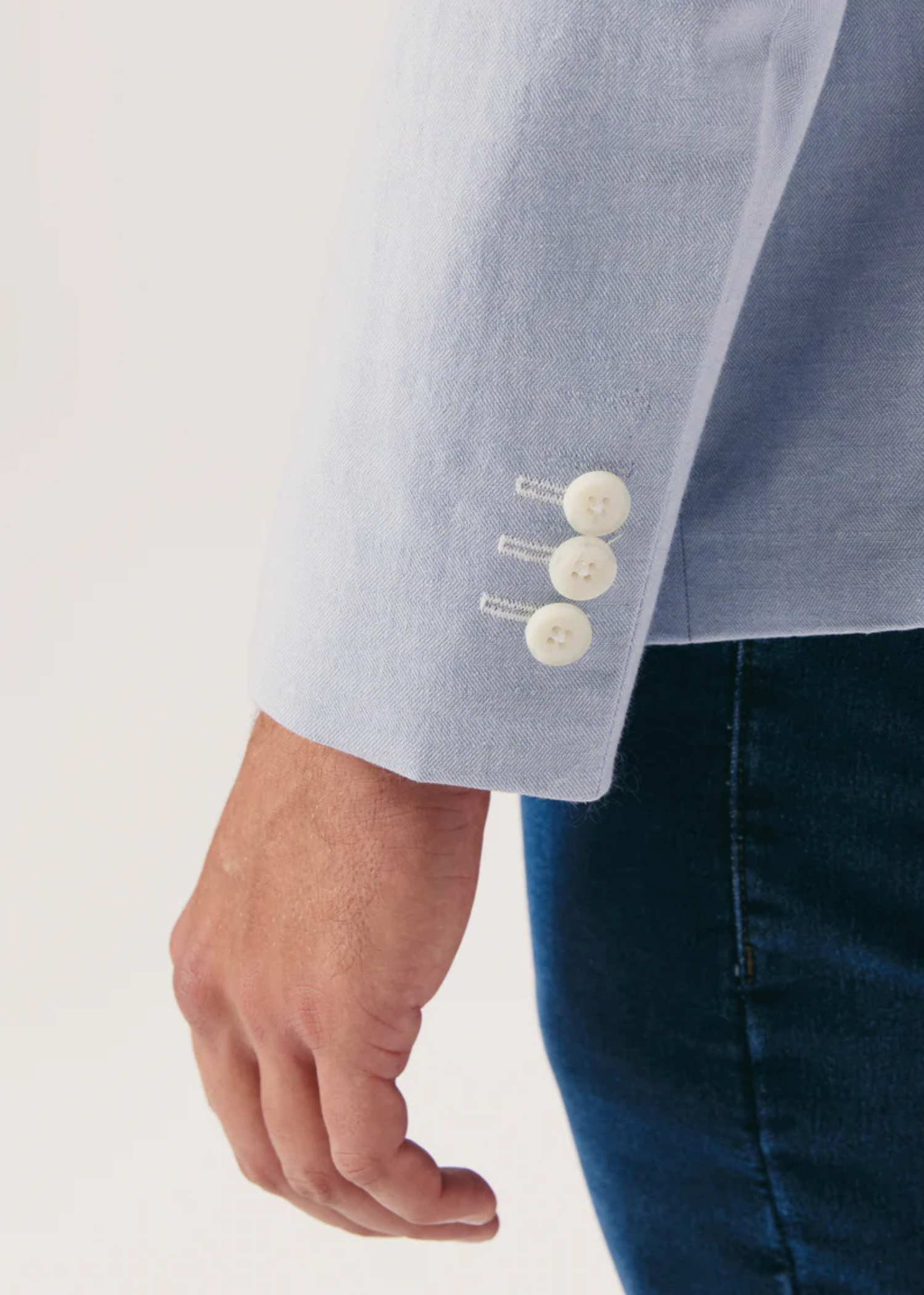 BLAZER CASUAL BABY BLUE