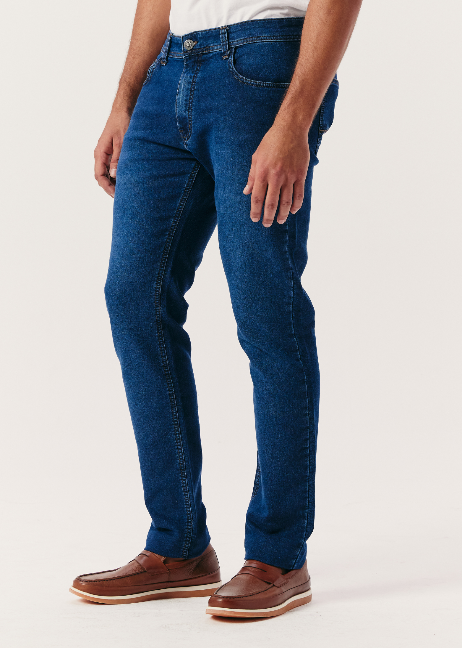 CALÇA JEANS COMFORT BLUE