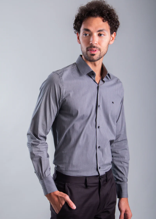 CAMISA MODERN CLASS TECH PLAID