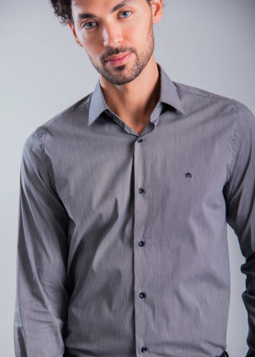 CAMISA MODERN CLASS TECH PLAID