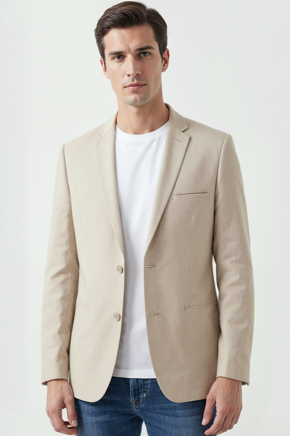 BLAZER CASUAL DEAL BEGE