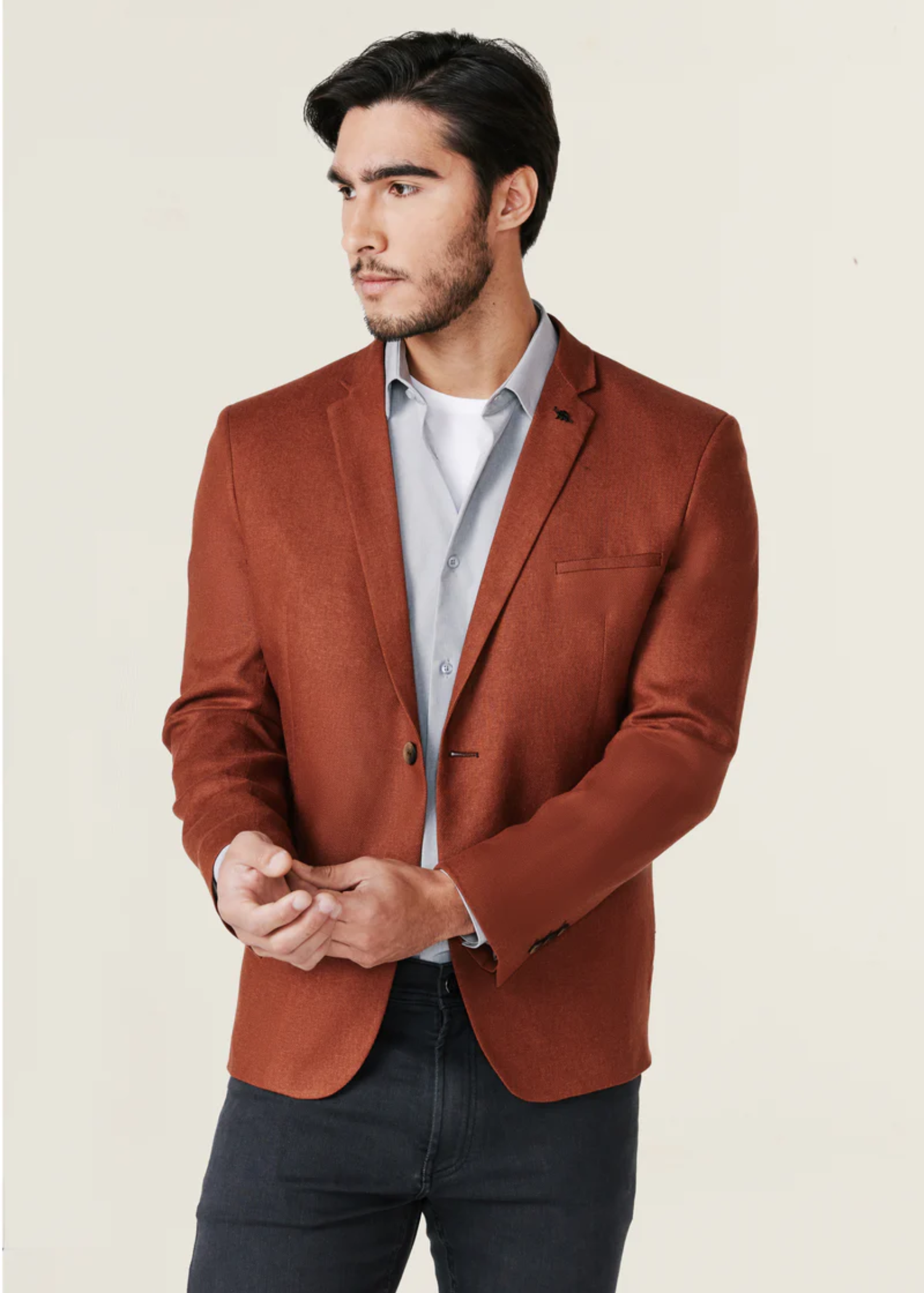 BLAZER CASUAL WOOD