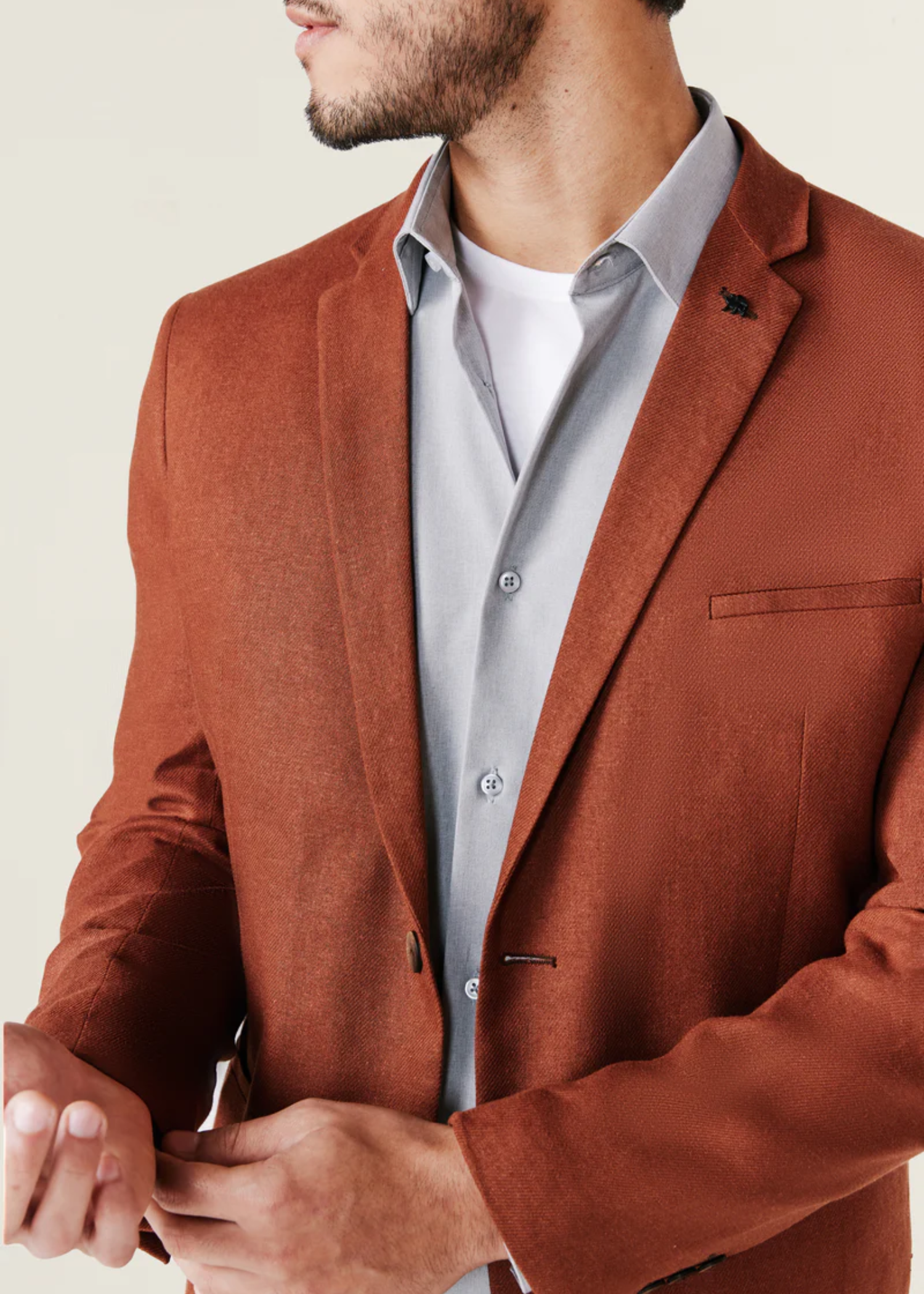 BLAZER CASUAL WOOD